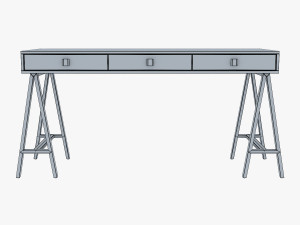 marley cosmetic dressing table 3D Model