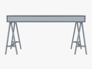 marley cosmetic dressing table 3D Model