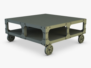 esprit loft coffee table Model 3D