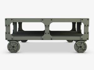 esprit loft coffee table Model 3D