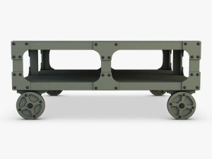 esprit loft coffee table Model 3D