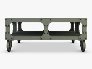 esprit loft coffee table Model 3D