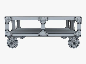 埃斯普利特阁楼咖啡桌 3D 模型