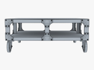 esprit loft coffee table Model 3D