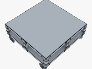 esprit loft coffee table Model 3D