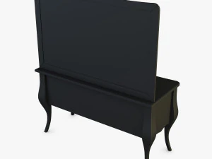 एरॉन कॉस्मेटिक ड्रेसिंग टेबल 3D मॉडल