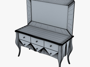 arron cosmetic dressing table 3D Model