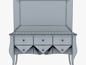 arron cosmetic dressing table 3D Model