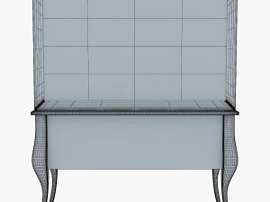 एरॉन कॉस्मेटिक ड्रेसिंग टेबल 3D मॉडल