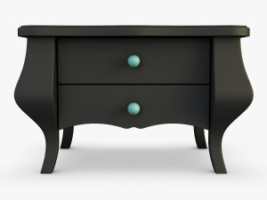 arron nightstand 3Dモデル