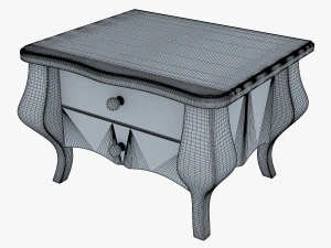 arron nightstand 3D Model