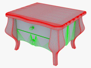 arron nightstand 3D Model