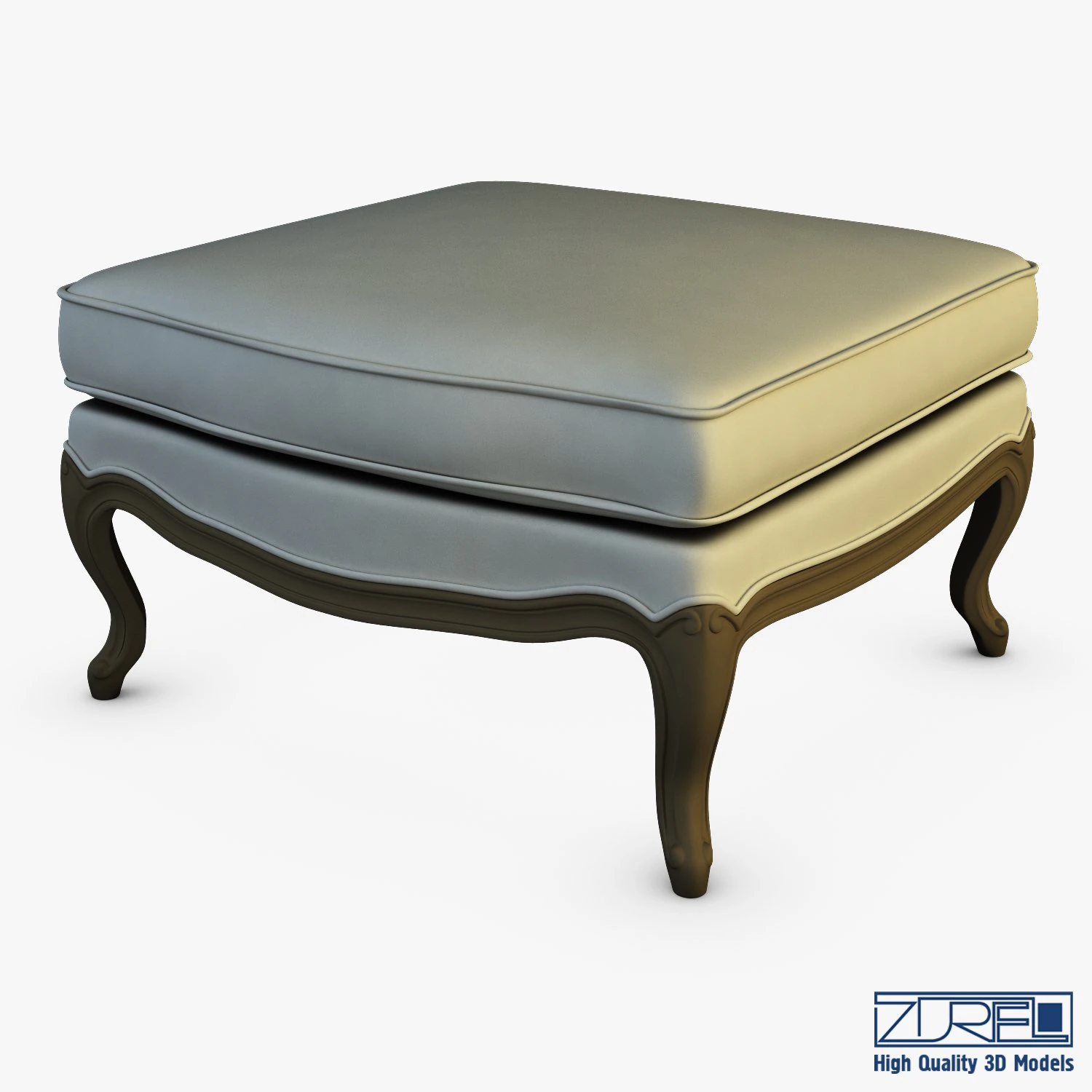 boka ottoman 3D Model .c4d .max .obj .3ds .fbx .stl .blend 