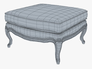 boka ottoman Modelo 3D