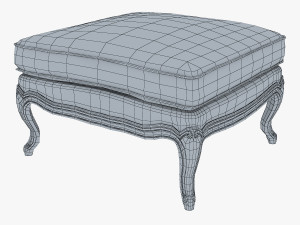 boka ottoman Modelo 3D