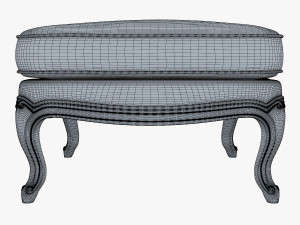 boka ottoman Modelo 3D