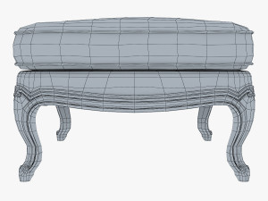 boka ottoman Modelo 3D