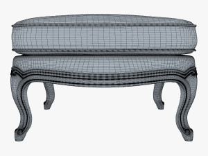 boka ottoman Modelo 3D