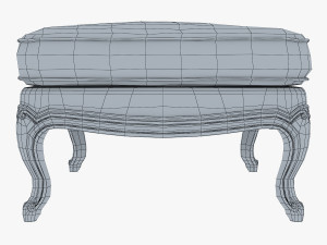 boka ottoman Modelo 3D