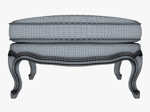 boka ottoman Modelo 3D