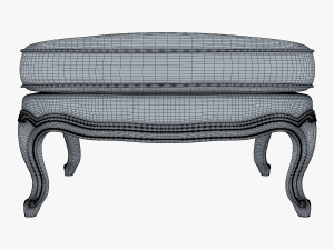 boka ottoman Modelo 3D