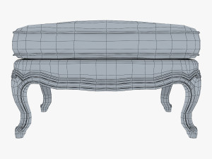 boka ottoman Modelo 3D