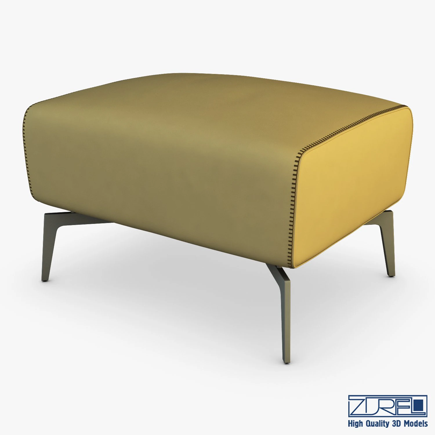 carol ottoman 3D Model .c4d .max .obj .3ds .fbx .stl .blend 