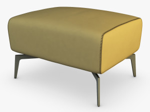 carol ottoman Modello 3D