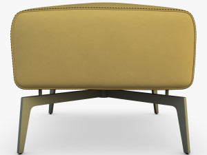 carol ottoman Modello 3D