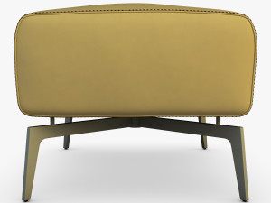 carol ottoman Modello 3D