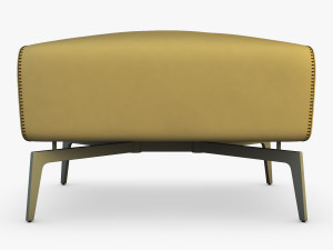 carol ottoman Modello 3D