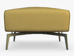 carol ottoman Modello 3D