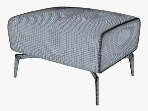 carol ottoman 3D Model