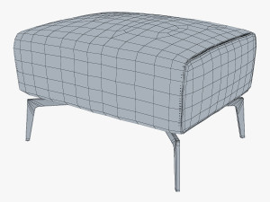 carol ottoman Modello 3D