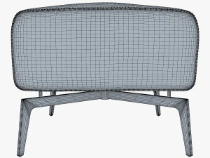 carol ottoman 3D Model