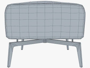 carol ottoman 3D Model
