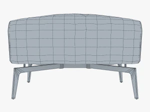 carol ottoman 3D Model