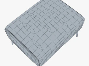 carol ottoman 3D Model