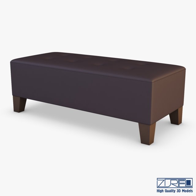 cu8367 ottoman 3D 模型 .c4d .max .obj .3ds .fbx .stl .blend 