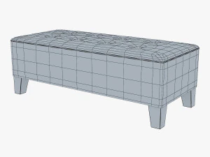 cu8367 ottoman 3D Model