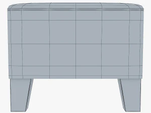 cu8367 ottoman 3D Model