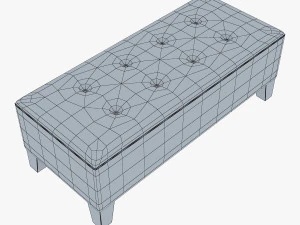 cu8367 ottoman 3D Model
