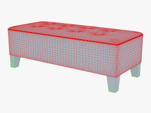 cu8367 ottoman 3D 模型