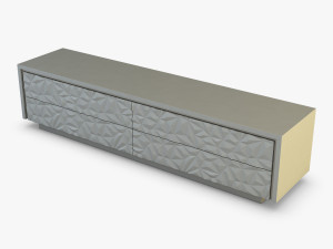 fendi tv console stand 3D 模型