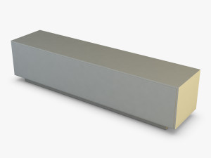 fendi tv console stand 3D-Modell