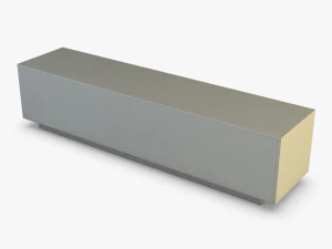 fendi tv console stand 3D Model