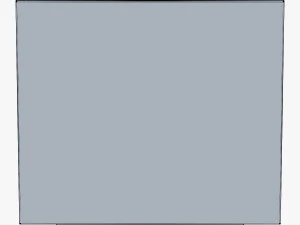 fendi tv console stand 3D Model