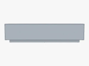 fendi tv console stand 3D Model