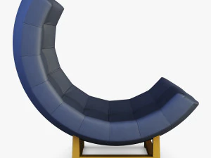 sill&oacute;n luna Modelo 3D