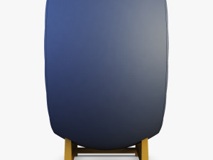 luna armchair Modelo 3D